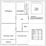 Berceni, Piata Sudului,Obregia, etaj 1, decomandat, apropiere piata